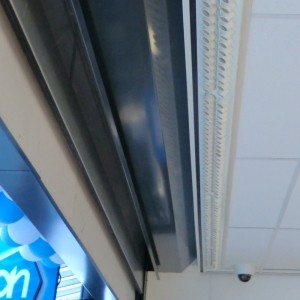 Air curtain for stores type SLR